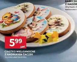 Stokrotka Market Ciastko Wielkanocne z nadrukiem żaczek oferta