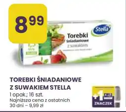 Stokrotka Market Torebki śniadaniowe z suwakiem Stella oferta