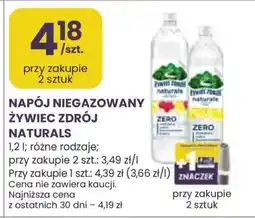 Stokrotka Market Napój Niegazowany Żywiec Zdrój Naturals oferta