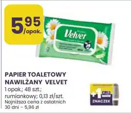 Stokrotka Market Papier toaletowy nawilżany Velvet oferta