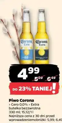 Netto Piwo CORONA oferta