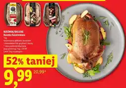 Lidl RZEŹNIK/DELUXE Kaczka faszerowana oferta
