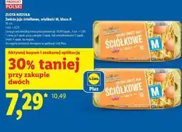 Lidl Złota Nioska Świeże jaja ściółkowe, wielkość M, klasa A oferta