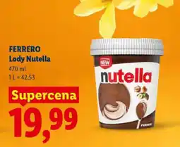 Lidl FERRERO Lody Nutella oferta