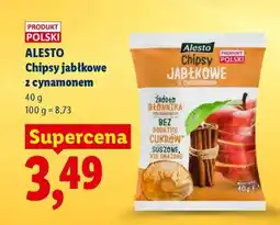 Lidl Alesto Chipsy jabłkowe z cynamonem oferta