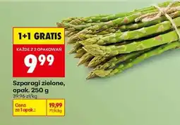 Biedronka Szparagi zielone opak . 250 g oferta