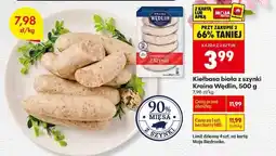 Biedronka Kiełbasa biała z szynki Kraina Wędlin, 500 g oferta