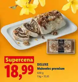 Lidl DELUXE Makowiec premium oferta