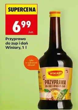 Biedronka Przyprawa do zup i dań Winiary, 1 l oferta