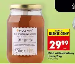 Biedronka Miód wielokwiatowy Huzar 2 kg oferta