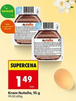 Biedronka Krem Nutella, 15 g oferta
