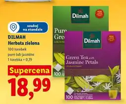 Lidl DILMAH Herbatka zielona oferta
