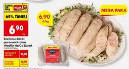 Biedronka KIEŁBASA BIAŁA PARZONA KRAINA WĘDLIN NA CO DZIEŃ oferta