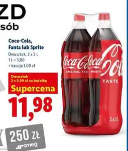 Lidl Coca-Cola, Fanta lub Sprite oferta