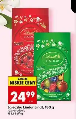Biedronka Jajeczka Lindor Lindt, 180 g oferta