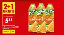 Biedronka Sok pomarańcza 100% Tymbark, 1 l oferta
