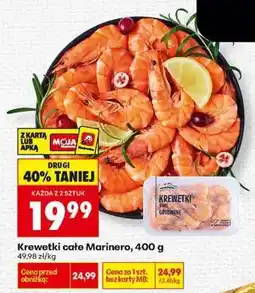 Biedronka Krewetki całe Marinero 400 g oferta