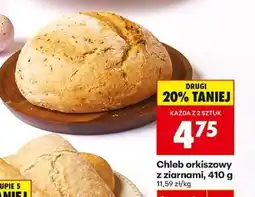 Biedronka Chleb orkiszowy z ziarnami, 410 g oferta