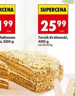 Biedronka Torcik Królewski, 400 g oferta