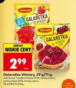Biedronka Galaretka Winiary 39 g- 71 g oferta