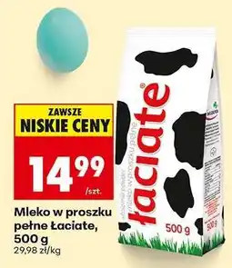 Biedronka Mleko w proszku pełne łaciate, 500 g oferta