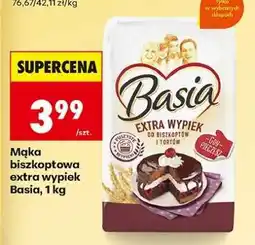 Biedronka Mąka biszkoptowa extra wypiek Basia, 1 kg oferta