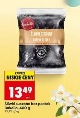 Biedronka Śliwki suszone bez pestek Bakello, 400 g oferta
