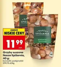Biedronka Grzyby suszone Nasza Spiżarnia 40 g oferta