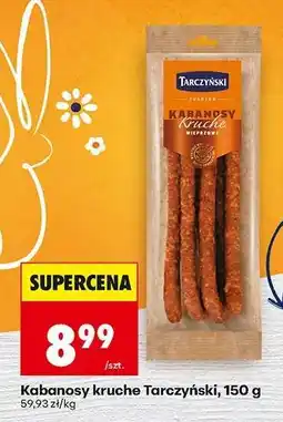 Biedronka Kabanosy kruche Tarczyński, 150 g oferta