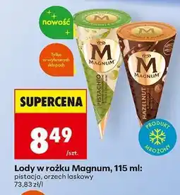 Biedronka Lody w rożku Magnum, 115 ml oferta