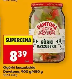 Biedronka Ogórki kaszubskie Dawtona, 900 g/450 g oferta