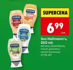 Biedronka Sos Hellmann’s, 250 ml oferta