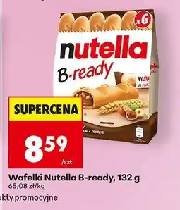 Biedronka Wafelki Nutella B-ready, 132 g oferta