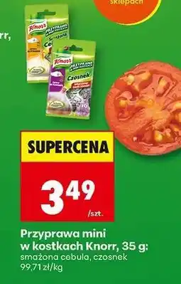 Biedronka Przyprawa mini w kostkach Knorr, 35 g oferta