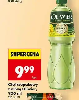Biedronka Olej rzepakowy z oliwą Oliwier, 900 ml oferta