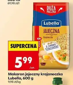 Biedronka Makaron jajeczny krajaneczka Lubella, 600 g oferta