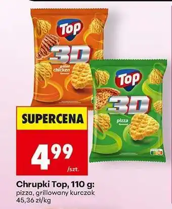 Biedronka Chrupki Top, 110 g oferta