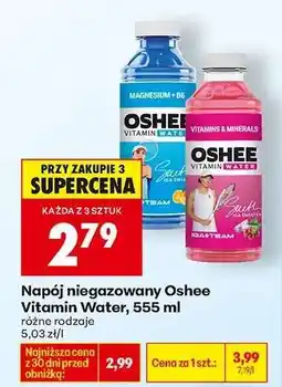 Biedronka Napój niegazowany Oshee Vitamin Water, 555 ml oferta