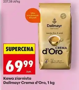 Biedronka Kawa ziarnista Dallmayr Crema d'Oro , 1 kg oferta