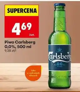 Biedronka Piwo Carlsberg 0,0%, 500 ml oferta