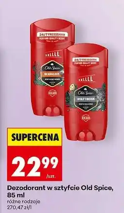 Biedronka Dezodorant w sztyfcie Old Spice, 85 ml oferta
