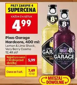 Biedronka Piwo Garage Hardcore, 400 ml oferta