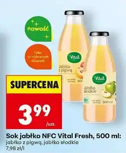 Biedronka Sok jabłko NFC Vital Fresh, 500 ml oferta