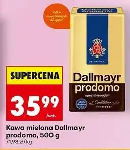 Biedronka KAWA MIELONA DALLMAYR PRODOMO 500 G oferta