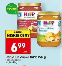 Biedronka Danie lub Zupka HiPP, 190 g oferta