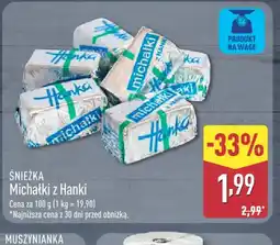 ALDI Snieżka Michałki z Hanki oferta