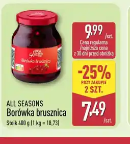 ALDI All Seasons Borówka brusznica oferta