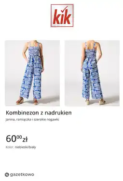 KiK Kombinezon z nadrukiem Janina oferta