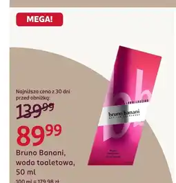 Rossmann Woda toaletowa Bruno Banani oferta