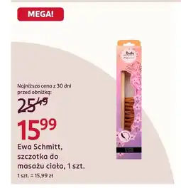 Rossmann Szczotka do masażu Ewa Schmitt oferta